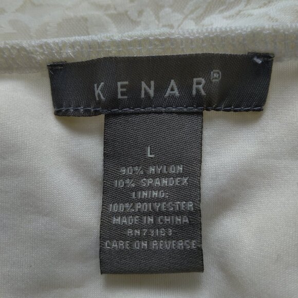 Kenar Women's Large Lace Floral  Coquette Boho Cottagecore Sleeveless Tie Accent - Picture 2 of 7